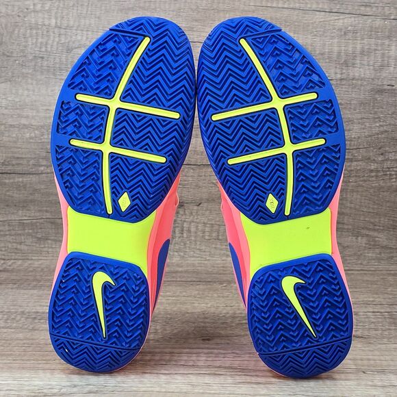 Nike Air Zoom Vapor 9.5 Tour Honey Deuce Men\'s 9.5 Hot Punch Blue Tennis Shoes main image 8